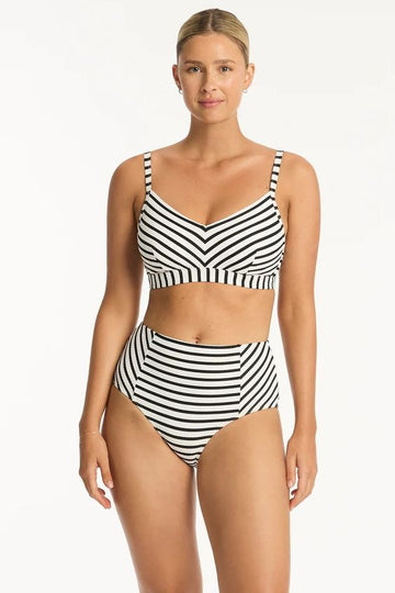 SEA LEVEL- WOMEN'S AMALFI HIGH SWIM BOTTOM