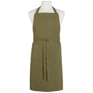 DANICA- OLIVE BRANCH STONEWASH APRON