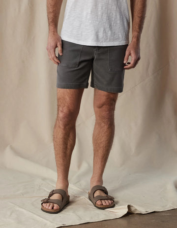 NORMAL BRAND- MEN'S COMFORT TERRY UTILITY SHORT